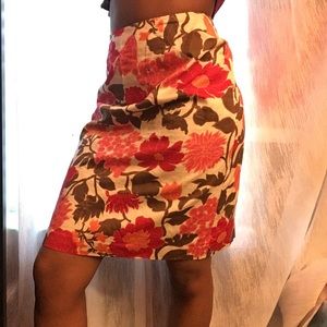 Ann Taylor Floral Skirt